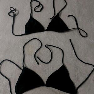 Black bikini tops!